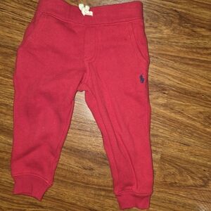 Polo by Ralph Lauren Kids Red Sweatpants